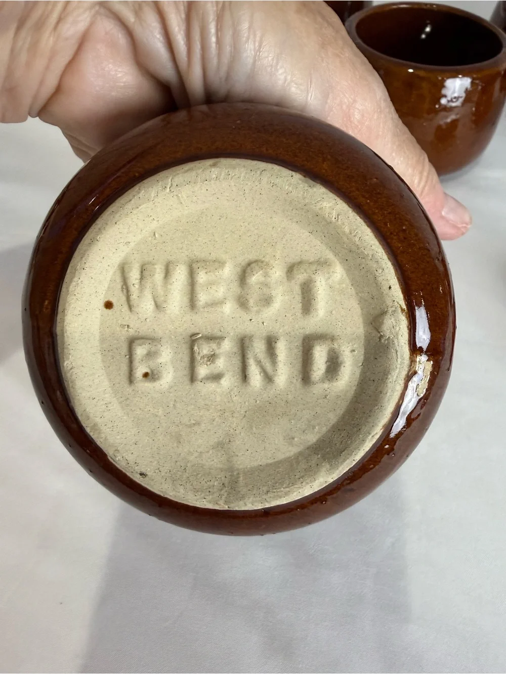 West Bend six brown